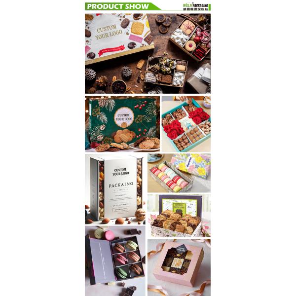 Wholesale Eco-Friendly Custom Logo Printing Foldable Gift Box for High-End Food Packaging