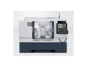 Precision Machining Flat Bed CNC Lathe Machine Double Spindle