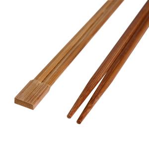 Custom Logo Compostable Reusable Bamboo Chopsticks Disposable Carbonized Dining