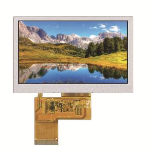Buy cheap 4.3 Inch LCD Display Module 800x480 LCD Touch Display Module 40 Pin 500 Brightness product