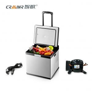 China 18L/28L Mini Travel Fridge Chest Freezer , Car Mini Fridge Cooler 400*390*410mm on sale