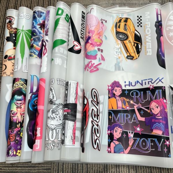 Machine Washable High Stretch Custom DTF Heat Transfers with Customizable Designs