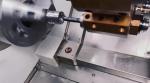 High Rigidity Automated Dual Spindle Lathe Easy To Operate 2 Channels Hydraulic