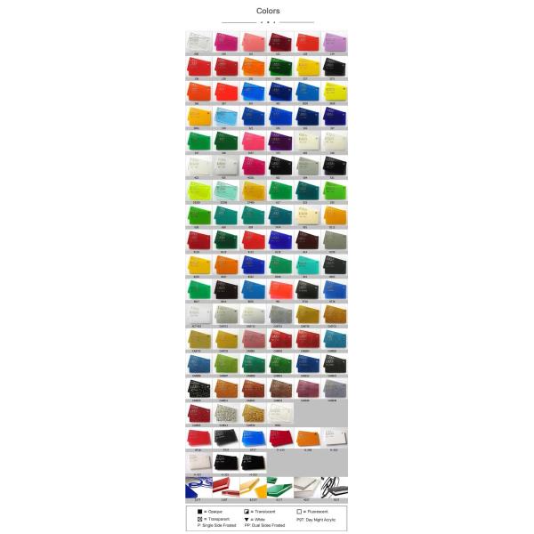 Frosted Polycarbonate Solid Sheet