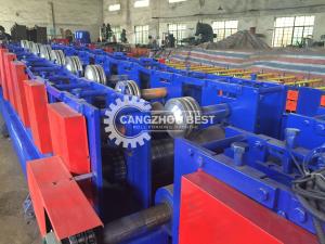 China Construction Material Cable Tray Making Machine With Punching Hole Device on sale