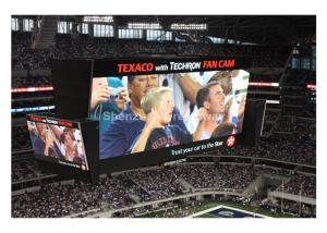 China Epistar 1R1G1B Stadium P16 LED Display Screen With Static Scan JXI5020 IC on sale
