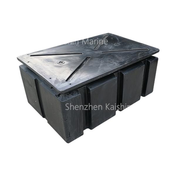 Quality Buoyancy 480-600kgs LLDPE Floater Docks With Bolts And Nuts for sale