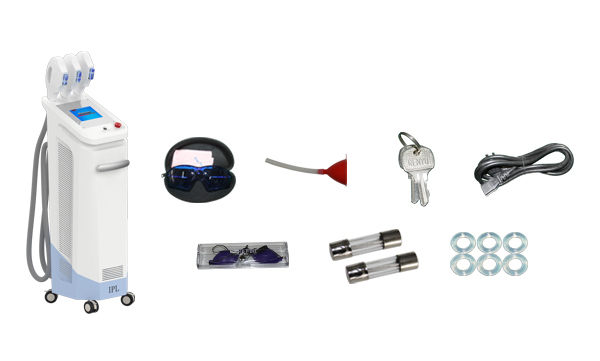 3 Handles in one Super Multi-functional IPL beauty Machine
