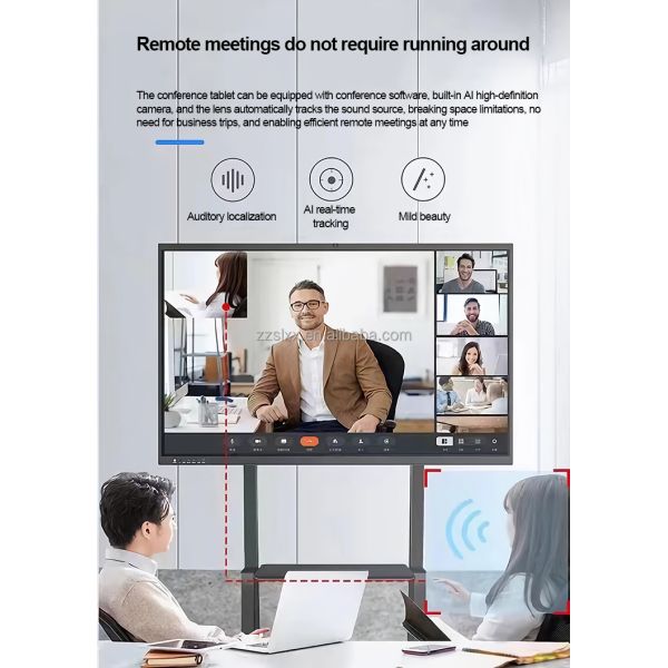 LED Interactive Panel Smart Board Touch Screen Smart Whiteboard Interactive All-in-one Machine
