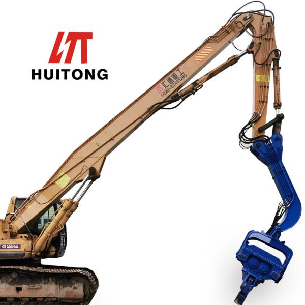 Quality Crawler Excavator Boom Arm For PC235 Pile Driver Attachment for sale