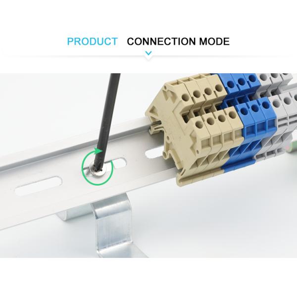 TSTW Distribution Panel Din Rail mounted 35mm Holder Bracket With CE Certification Plating Steel Customized