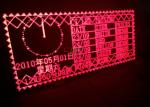 Indoor Single Red Colour LED Moving Message Display , led scrolling signs