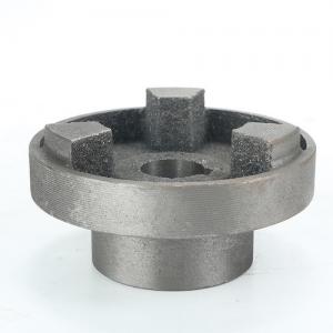 China OEM 105mm Iron Casting Three Jaw Coupling Agri Spare Parts on sale