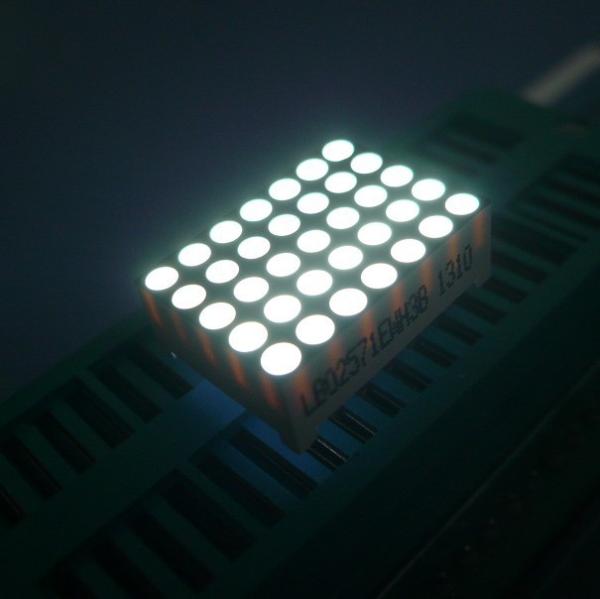 High Luminous Flexible 0.7inch 5*7 Dot Matrix Display LED Screen For Message