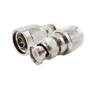 China Electrical PCB BNC-N RF Coax Connector N Type Male Plug To BNC Male Plug on sale