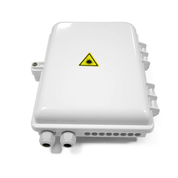 factory supply outdoor waterproof ftth termination box 16 ports IP65 PC+ABS