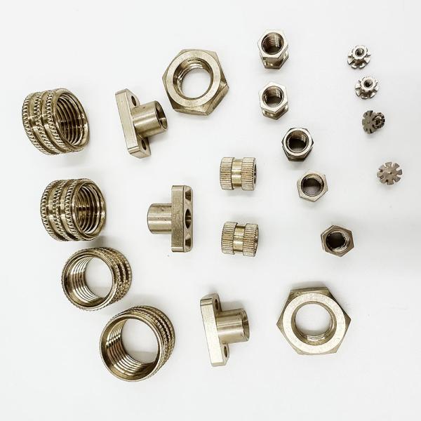 Quality Brass CNC Precision Components , Turned Brass Parts Machining for sale