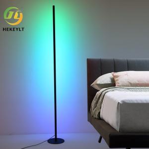 Round Bottom Simple Line Floor Lamp Living Room Sofa Children'S Room Vertical Creative Atmosphere LED Floor Lamp
