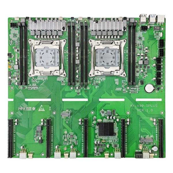 AX-X99-5PLUS V1.0 Crypto Motherboard 5GPU Multi Graphics Card Slot B85 3060