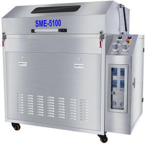Buy cheap Compressed Air Driven 1000mm Diameter Round Basket Reflow Oven Flux Condensor Wash Machine product