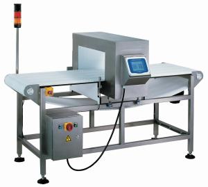 Modular Belt metal detector for food product inspect (Touch screen design)