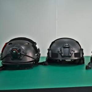 RoboCop Style 5m Smart Temperature Measuring Helmet