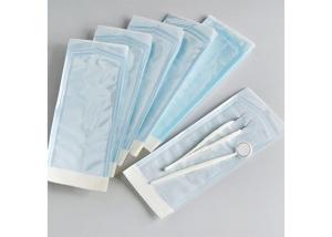 China Prefolded Edge Medical Sterilization Pouches , Self Seal Sterilization Pouches on sale