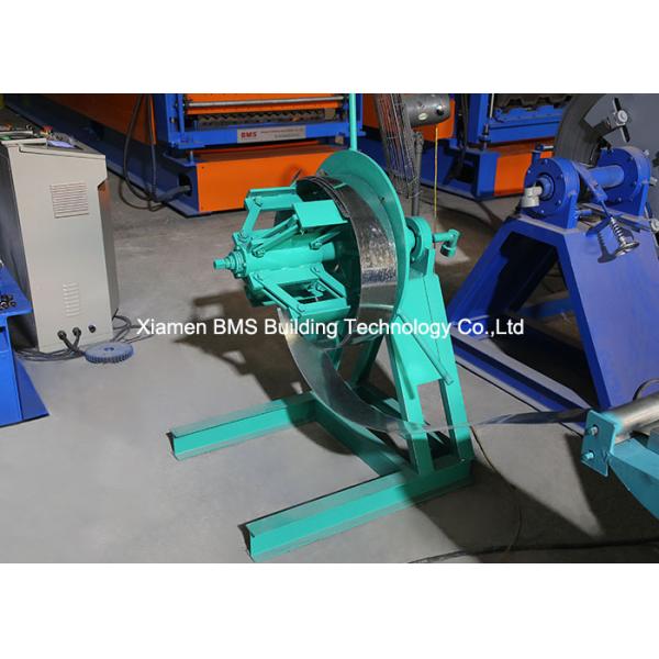 Rolling Shutter Strip Automatic Roll Forming Machine Forming Speed 0-18m / Min Shaft 40Cr