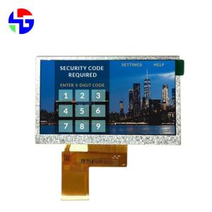Buy cheap Standard 4.3 Inch TFT LCD Display 480x272 RGB Interface 1000cd/m2 product