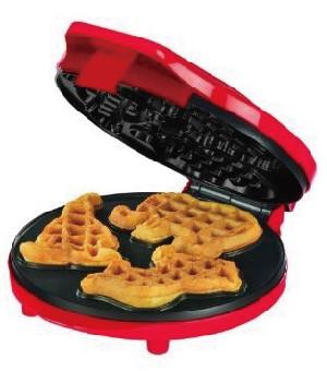 Quality 700W Circus Waffle Maker Grill With Power On And Ready Indicator for sale