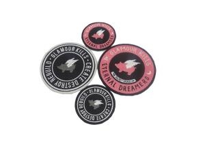 Buy cheap Customize Color Embroidered Fabric Patches 100% Environmental Friendly product
