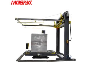 Buy cheap Blocking Mechanism Pallet Wrapping Machine , Convenient Semi Automatic Palletizer product
