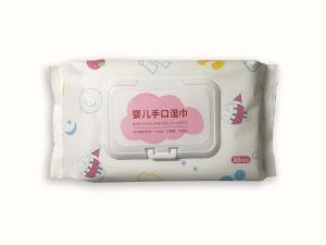 China Chamomile Extract Baby Wet Wipes Fragrance Free RO Pure Water on sale