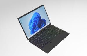 HL140G Laptop 180° Opening And Closing; Large Round Cap Backlit Keyboard With Fingerprint Recognition