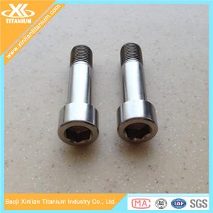China Metric Gr2 DIN912 Titanium Hex Socket Cap Screws Fasteners on sale