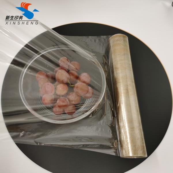 Quality PVDC Transparent Packaging Cling Film For Refrigerating Vegetable Fruit for sale