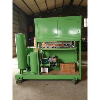 Quality 700 Pcs 2 Molds Reciprocating Paper Tray Forming Machine For Fruit Tray for sale