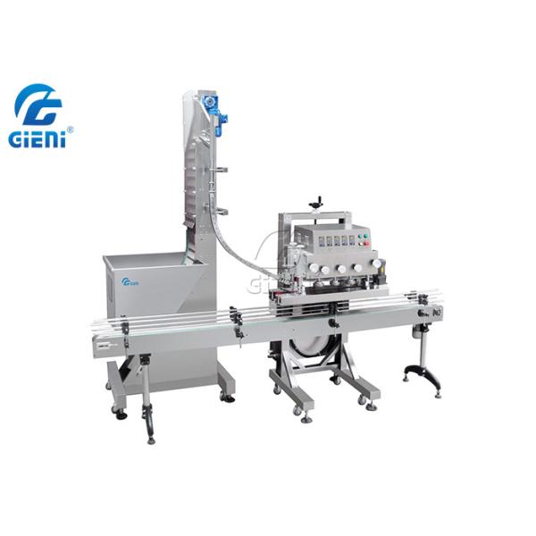 1.6KW Bottle Capping Machine 180 Bottles / Min Spindle Capper Machine