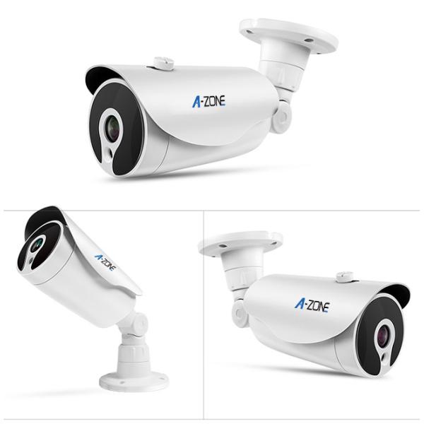 Outdoor High Definition IP Security Camera 3 Megapixel P2P OEM Service