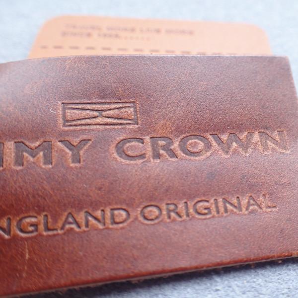 Quality Sustainable One Side Fold OEKO Embossed Leather Patches for sale
