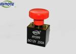Round 250A Car Forklift Car Push Button Switch , Micro Push Button On Off Switch