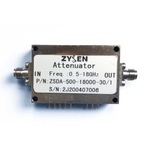0.5GHz To 18GHz Microwave Variable Attenuator 30dB Step 1dB