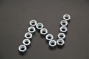 High Strength Grade 6 M4 Hex Flange Lock Nut Polishing Surface Finish
