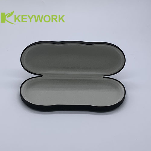 Clip Ons Slim Hard Shell Ultra Light Flat Glasses Storage Box Compression Resistant Black