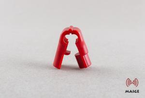 China Magnetic peg hook lock Display Security Stop lock tag  plastic security tags on sale
