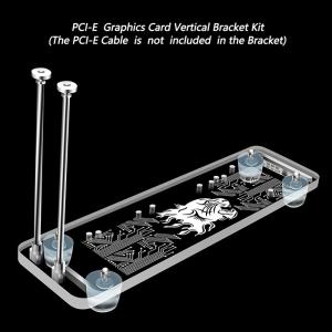 Buy cheap PCI- E 3.0 16X Graphics Card Vertical Kickstand With RGB LED Light For DIY ATX Case product