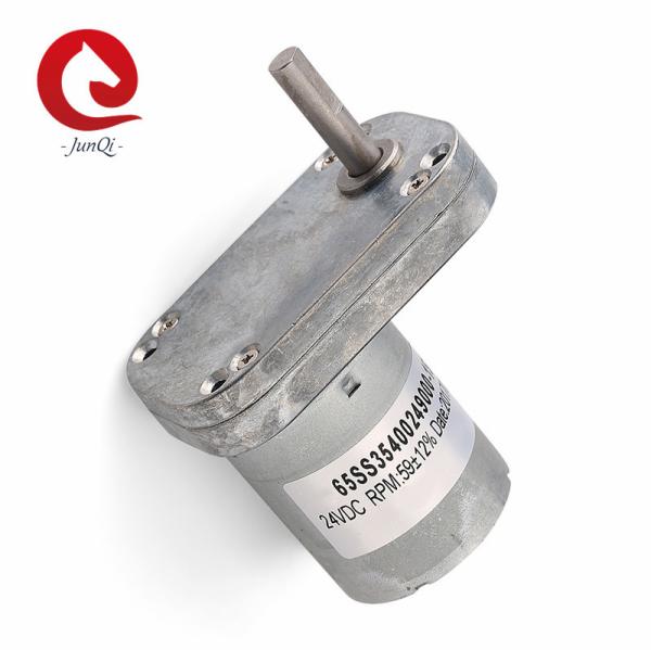 Quality JQM-65SS3540 65mm Mini Spur Gear Motor Low rpm 6V/12V/24V DC Gearbox Motor For Automation Equipment for sale