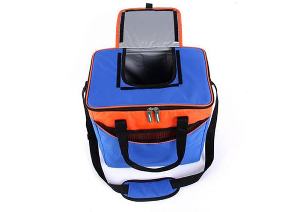 Quality Blue Canvas Reusable Lunch Containers For Adults Waterproof for sale