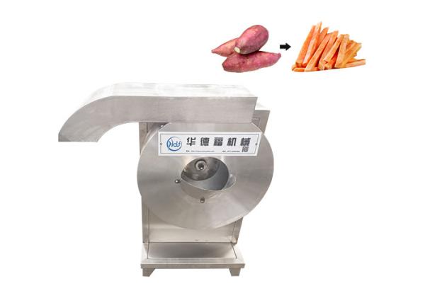 Quality 1.1KW Feeding 21.5CM SUS304 French Fry Cutter Machine for sale