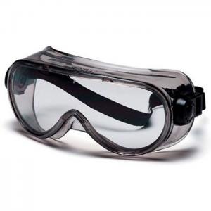 China Plastic Lens Industrial Safety Eyewear UV Protective Stylish Dust Proof Black Color on sale